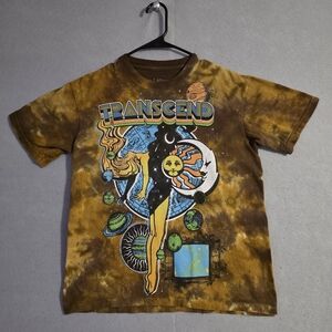Liquid Blue Mens Transcend Tie Dye T Shirt Size Small